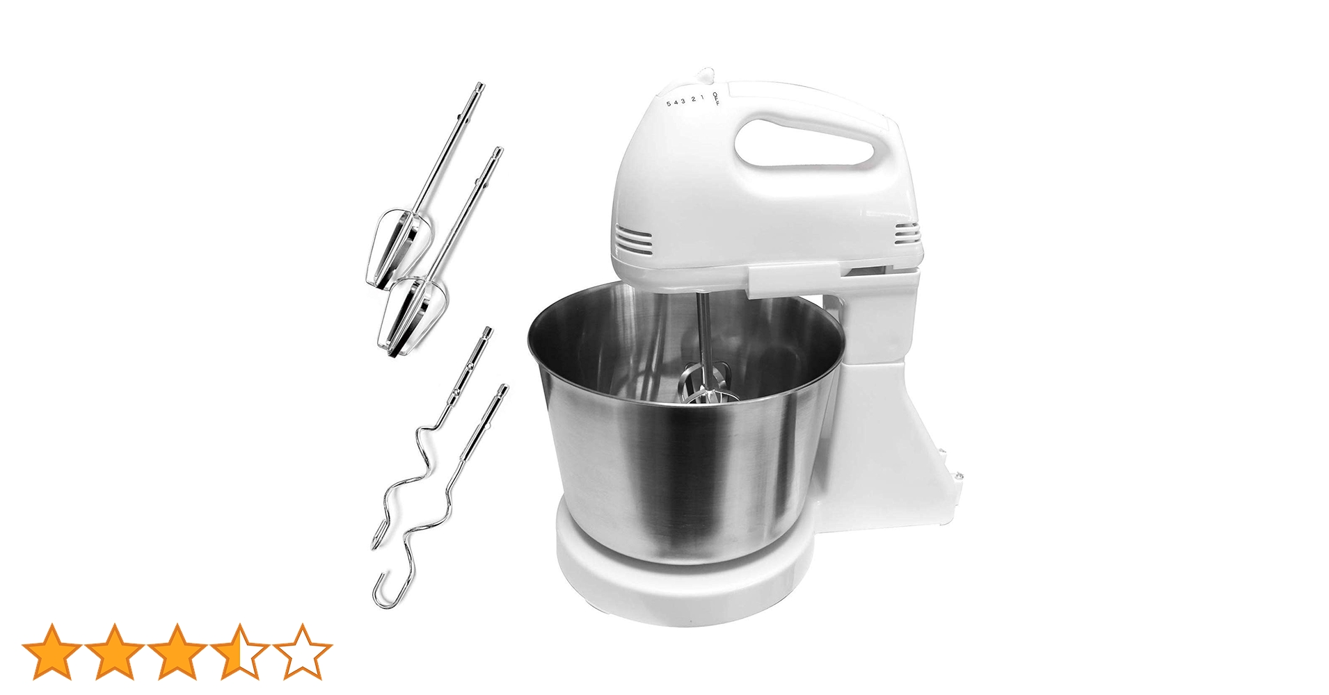 赤いハンドミキサー ステンレスボウル付き 赤いハンドミキサー ステンレスボウル付き